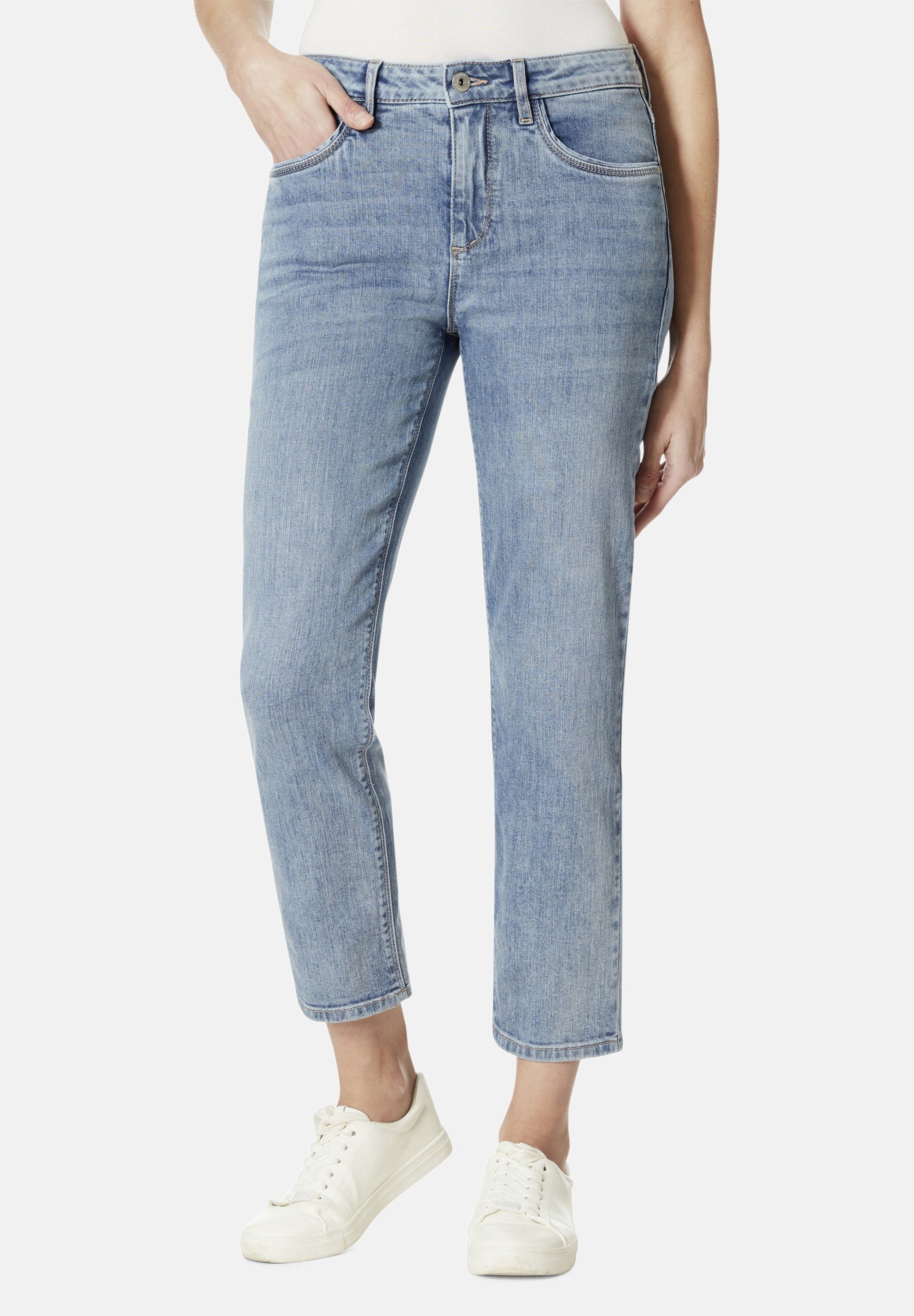 STOOKER WOMEN StraightJeans »CALIFORNIA STRAIGHT FIT CROPPED Grey